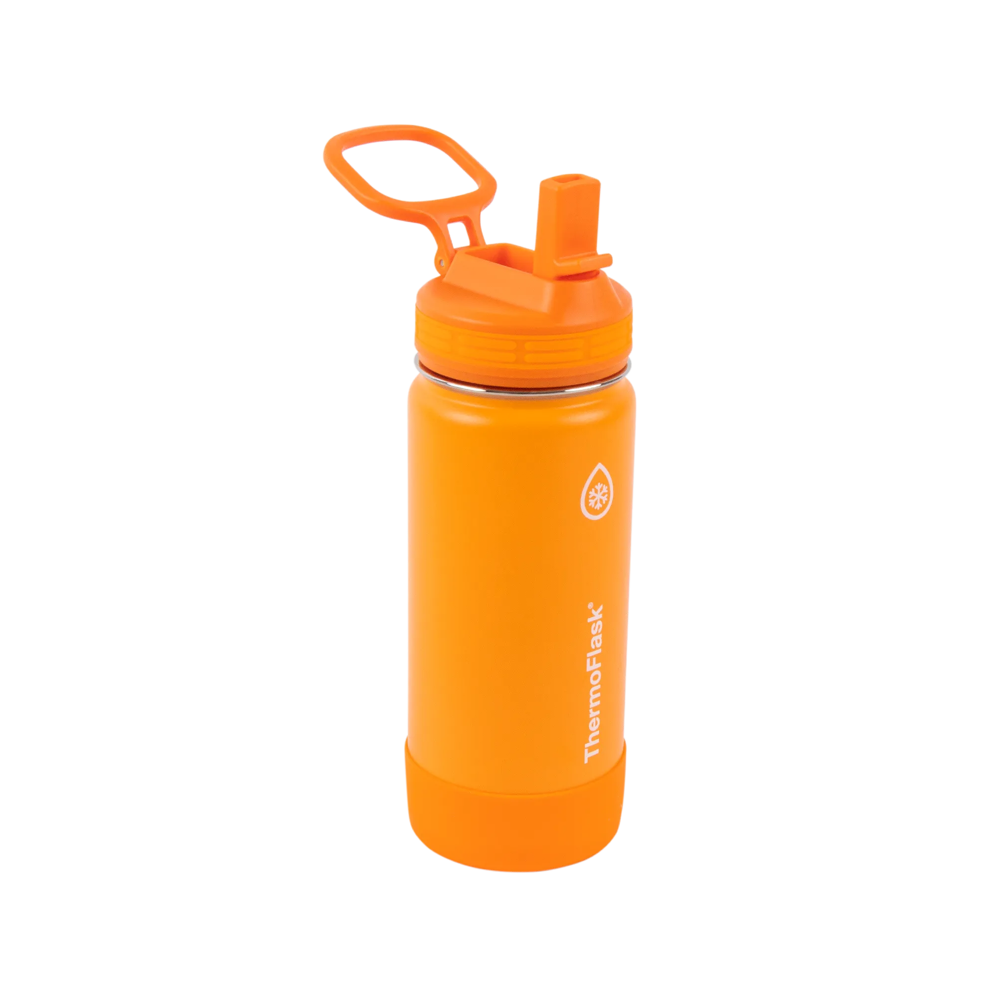 16 oz Kids Water Bottle 2 Pack w/ Straw Lid