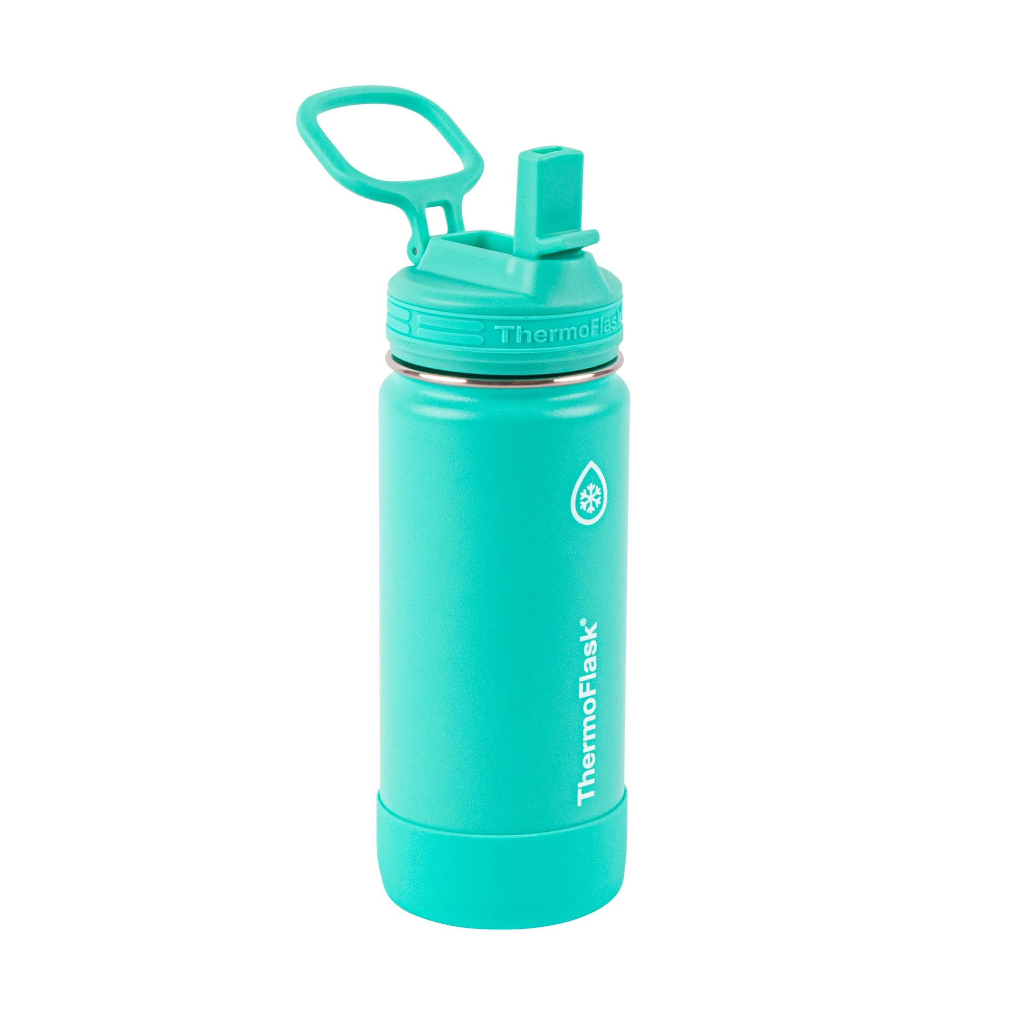 16 oz Kids Water Bottle 2 Pack w/ Straw Lid