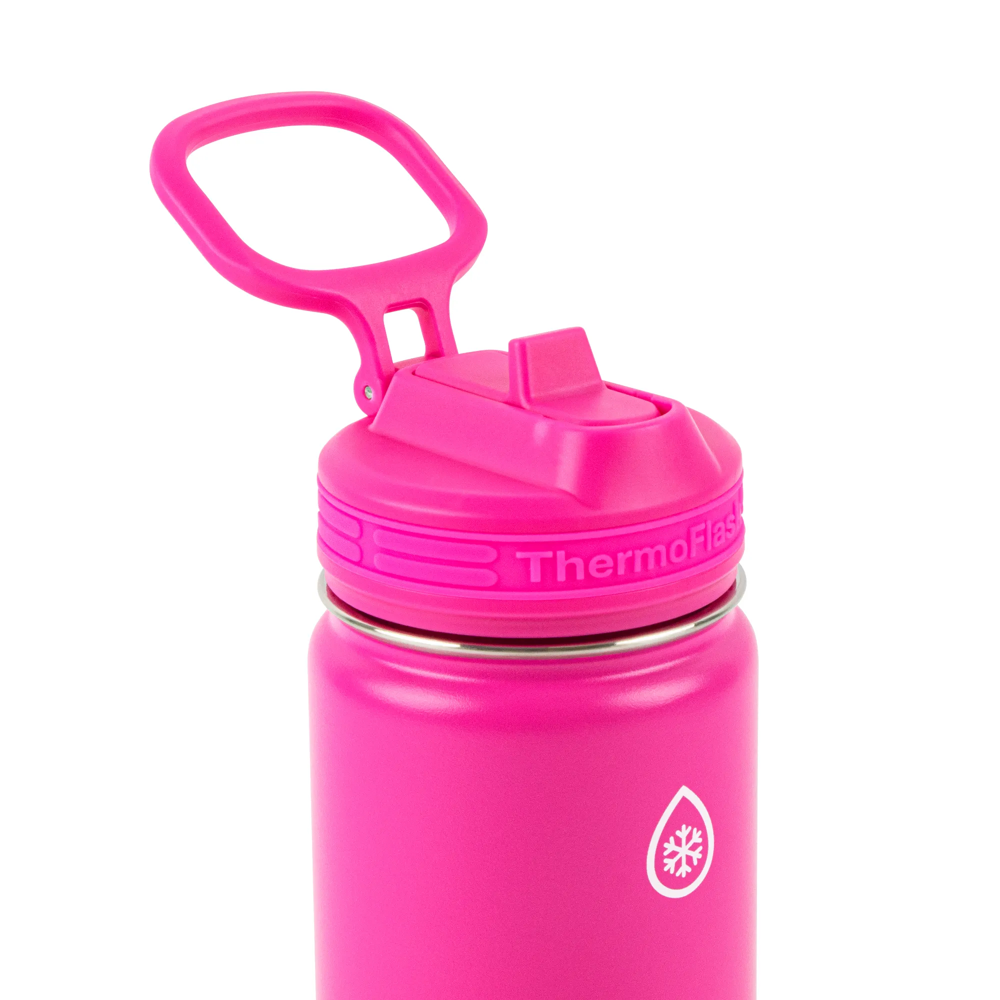 16 oz Kids Water Bottle 2 Pack w/ Straw Lid