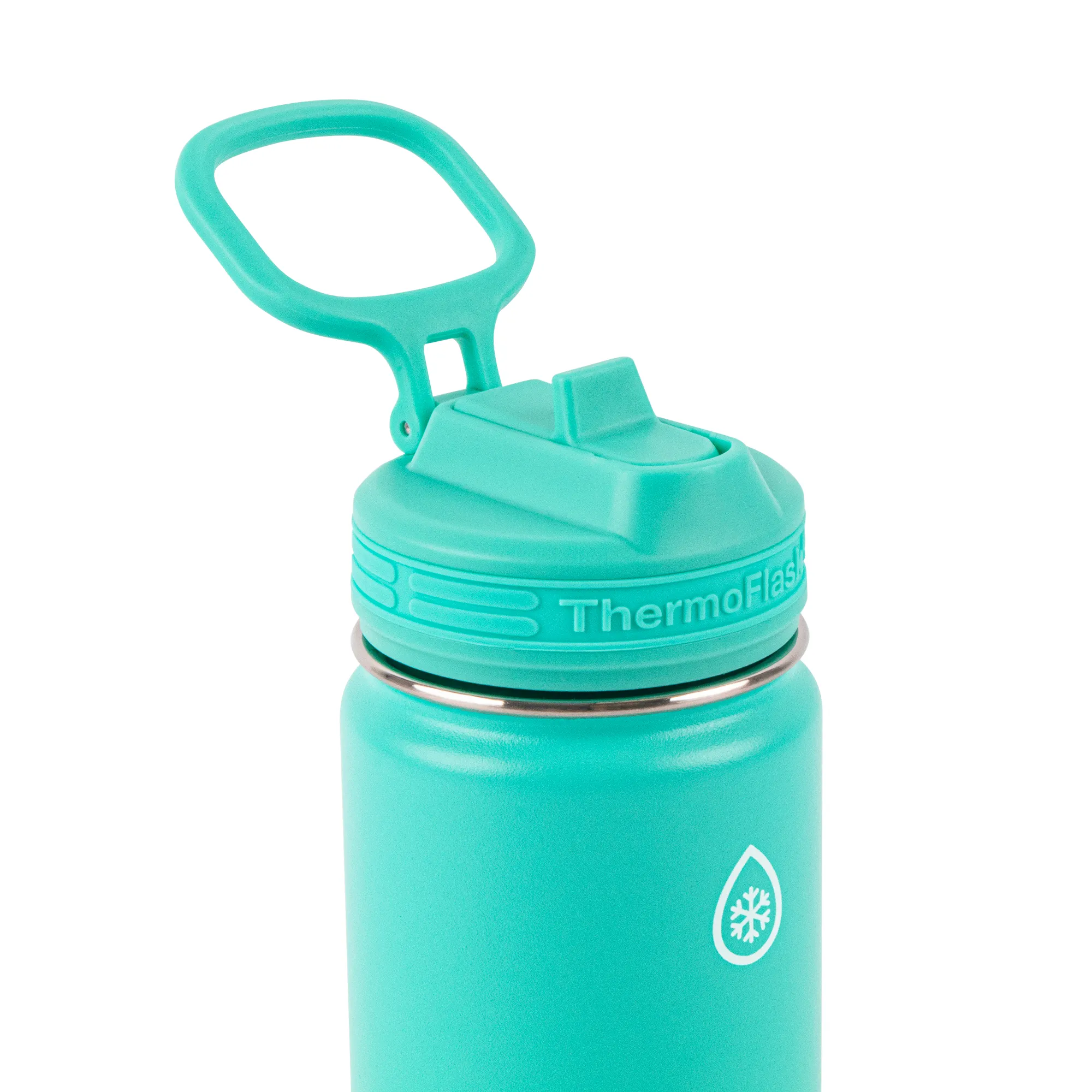 16 oz Kids Water Bottle 2 Pack w/ Straw Lid