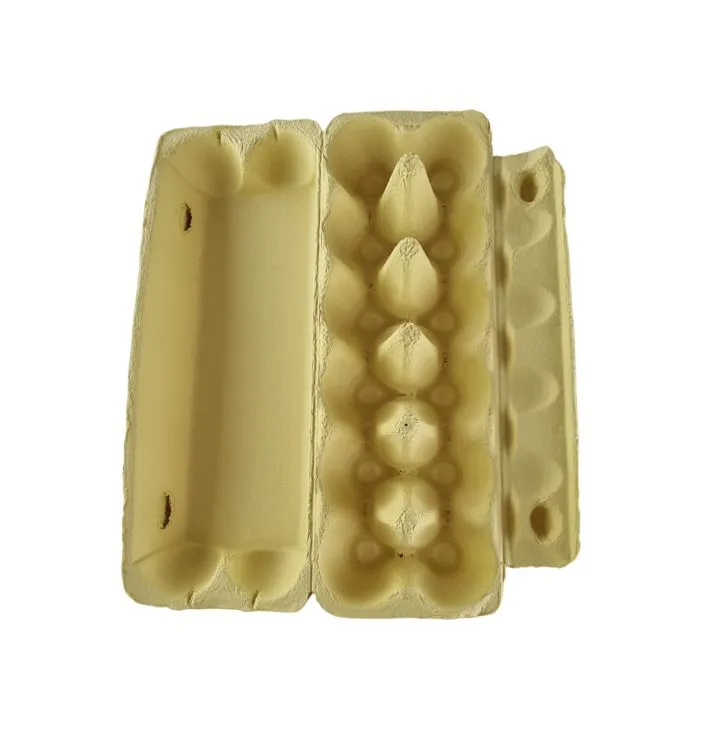 75 X Yellow Full Dozen Carton 12-Egg Recyclable Egg Cartons