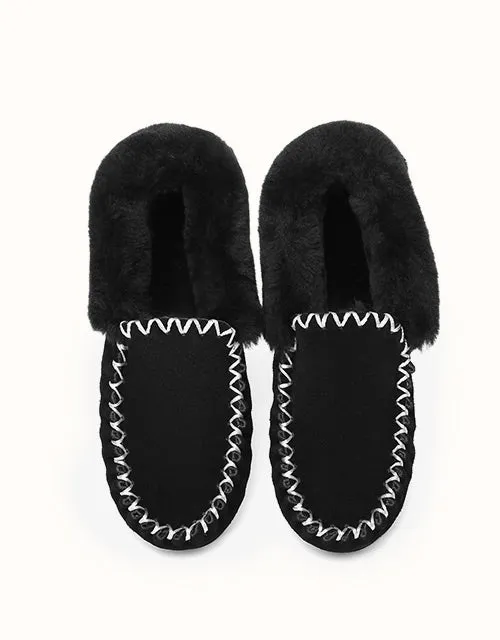 AUSTRALIAN SHEPHERD® Popo Moccasin Slipper