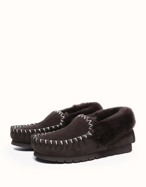 AUSTRALIAN SHEPHERD® Popo Moccasin Slipper