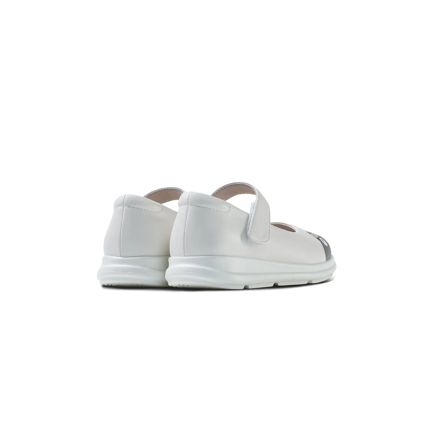 Baby Elephant Lightweight Girl White Mary Jane Shoes