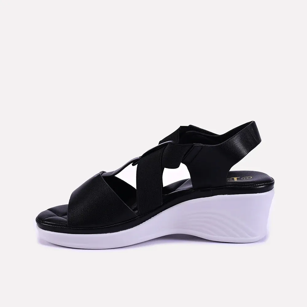 Beatrice Black Soft Casual Sandals 0421295