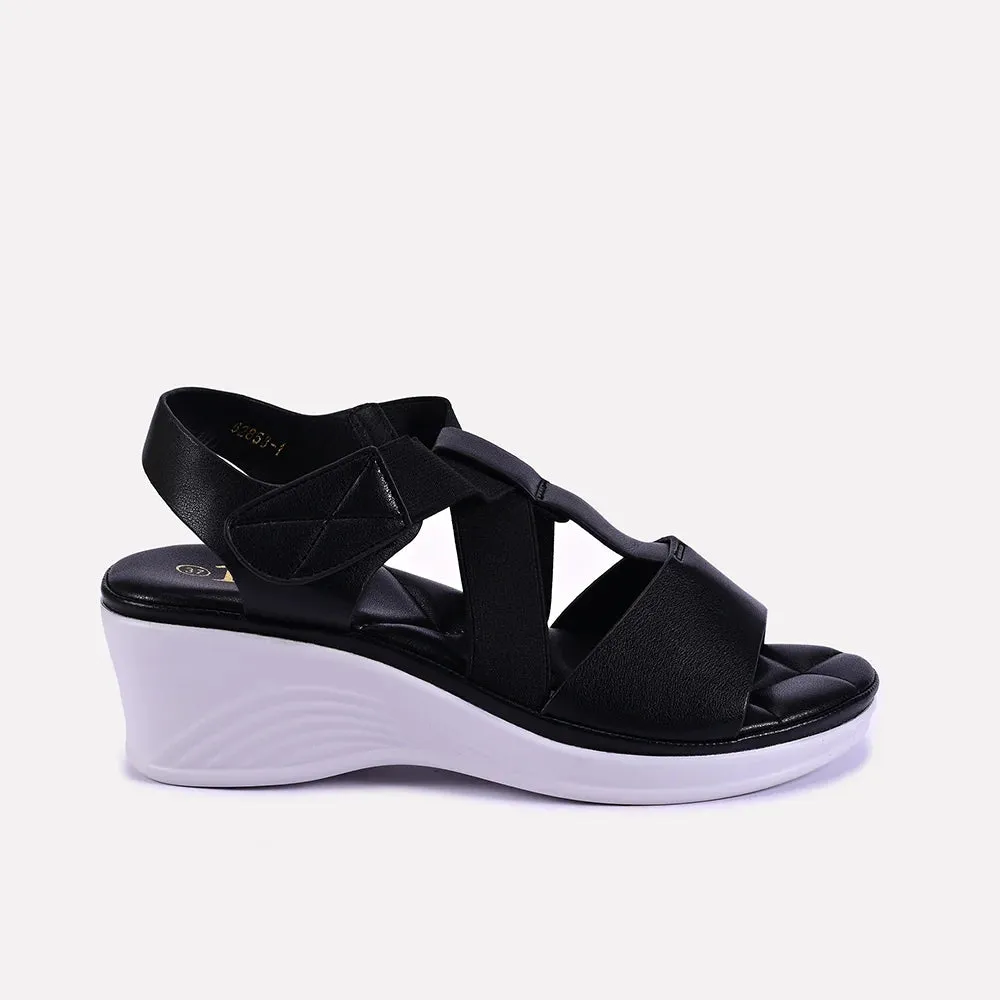 Beatrice Black Soft Casual Sandals 0421295