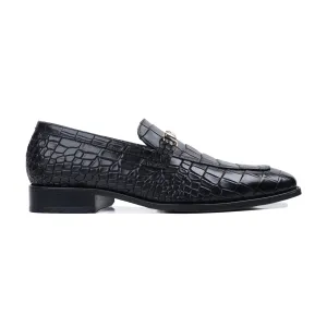 Burlington - Men's Black Calf Leather Loafer