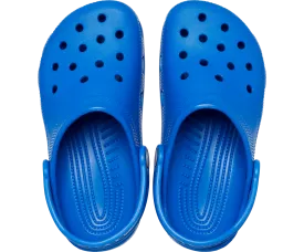 Classic Clog Kids - blue bolt