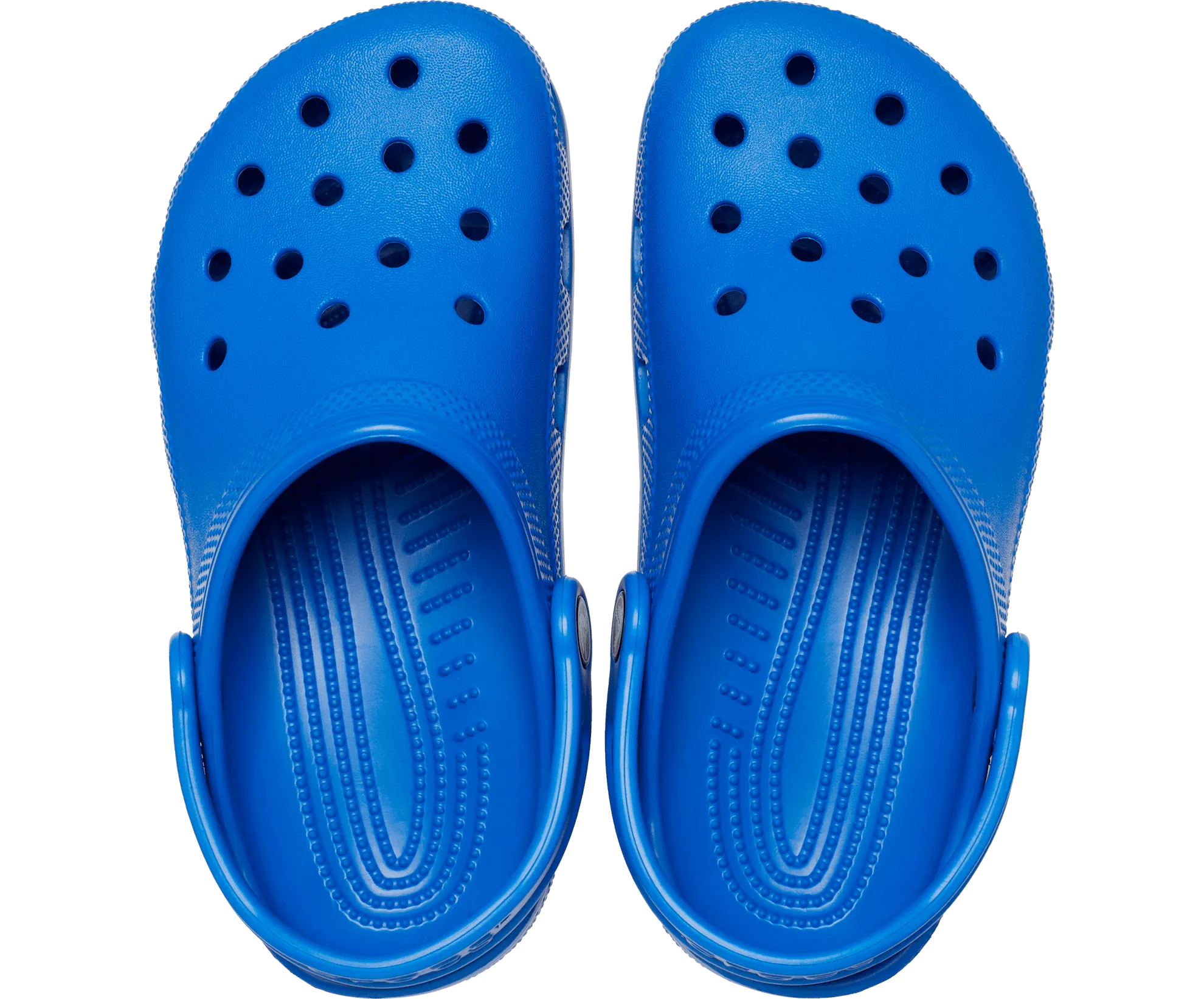 Classic Clog Kids - blue bolt