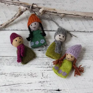 Forest Folk Finger Puppet Set