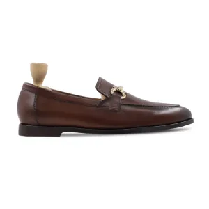 Hinata - Men's Brown Calf Leather Loafer