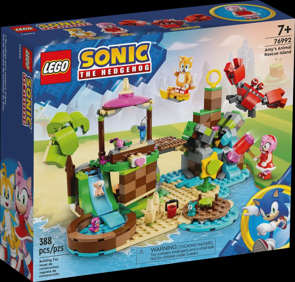 Lego Sonic The Hedgehog - Amy's Animal Rescue Island 76992