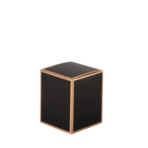 Medium Candle Box - Black with a Rose Gold Edge-pack of 12