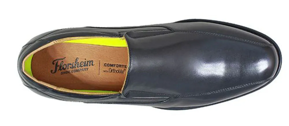 Midtown Bike Toe Slip On in Black Smooth by Florsheim