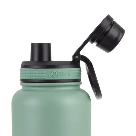 Oasis Insulated S/Steel Sports Bottle (1.1L) w/ Screw Cap