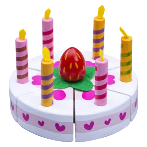 Pretend Party Cake - Play Food for Kids