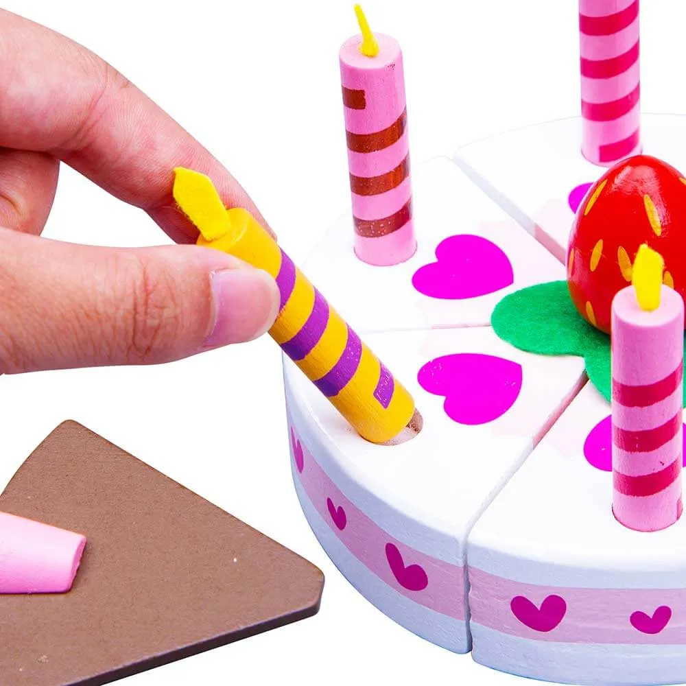 Pretend Party Cake - Play Food for Kids