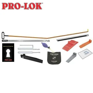 Pro-Lok AK42 Mega Long Reach Car Opening Tool Kit - 13 Piece