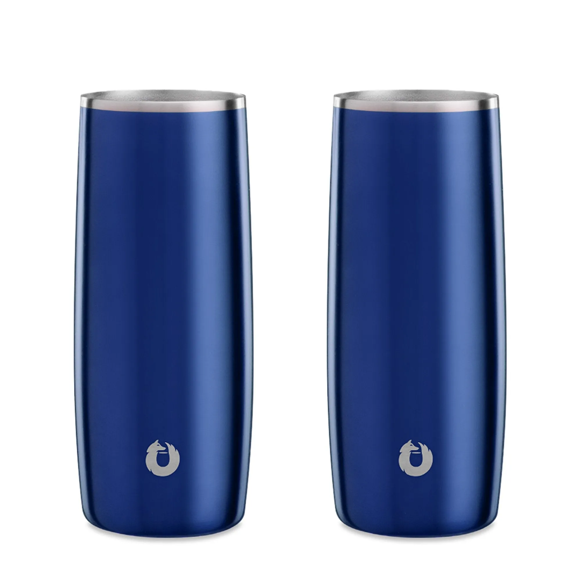 Stainless Steel Highball Glass Set of 2