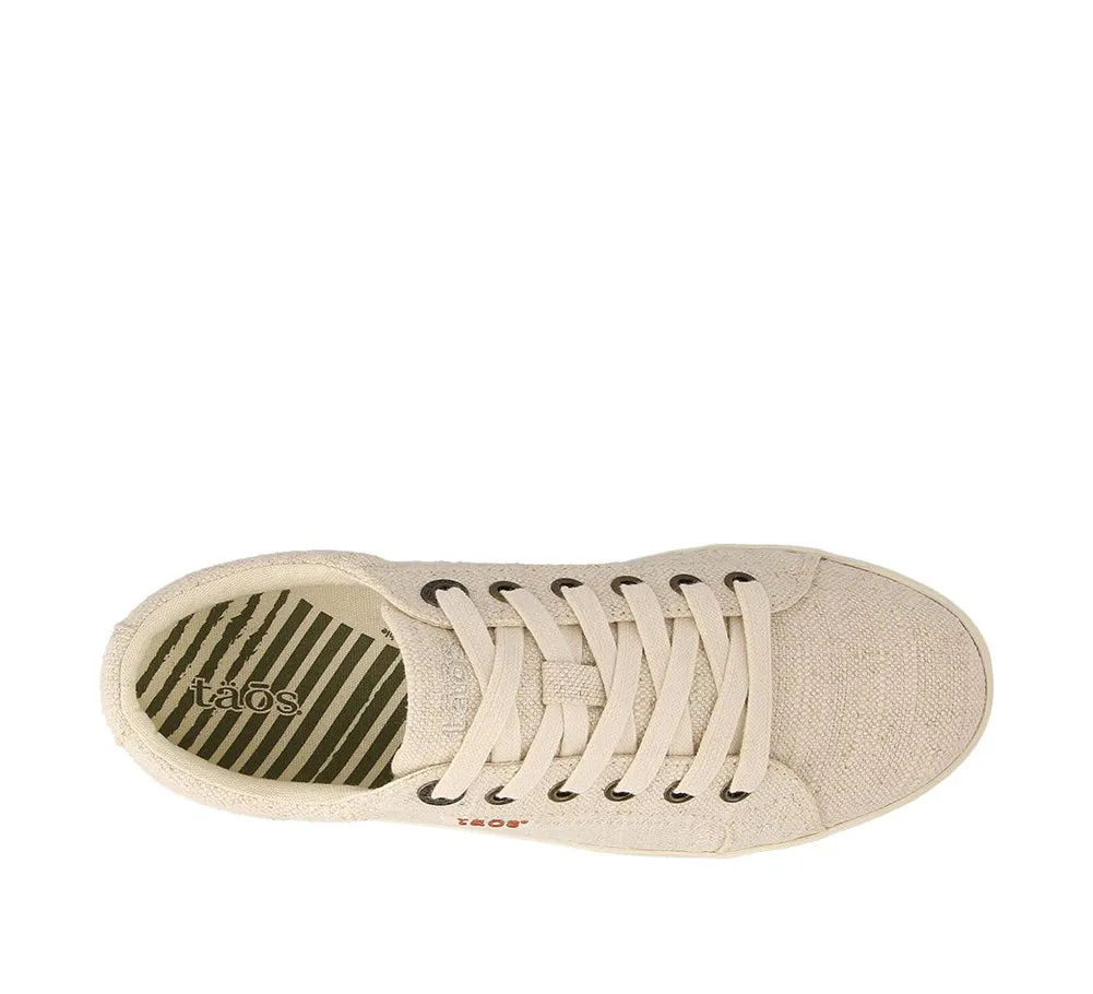 Star in Oat Wash Canvas by Taos Footwear