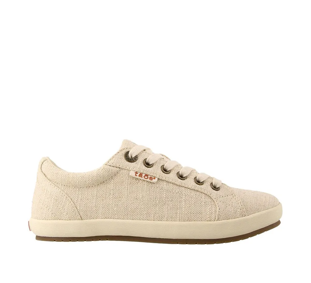 Star in Oat Wash Canvas by Taos Footwear