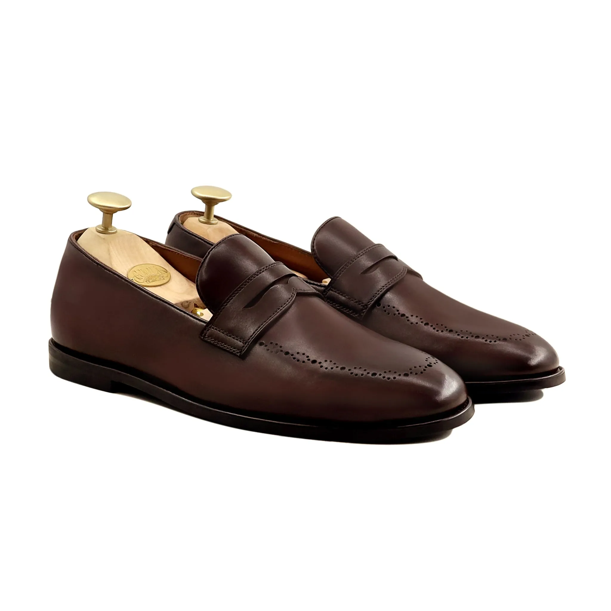 Tigo - Men's Reddish Brown Calf Leather Loafer