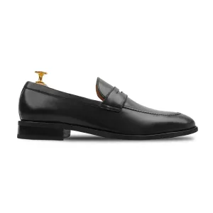 Toshiko - Men's Black Calf Leather Loafer