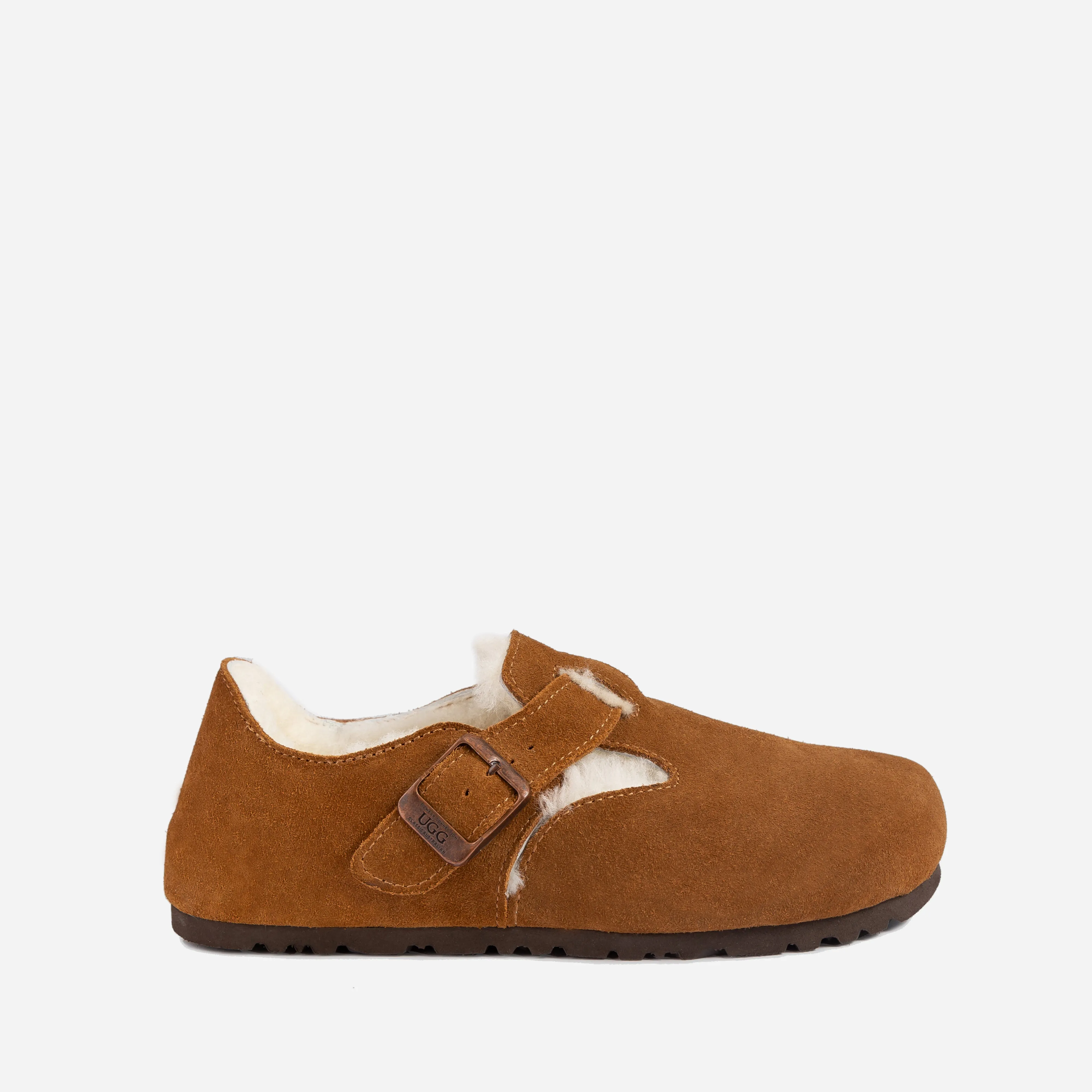 UGG Aussie Shearling Mule Loafers