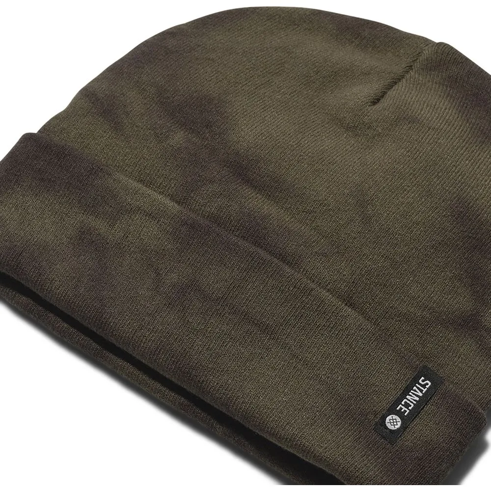 Unisex TIED BEANIE - Dark Green